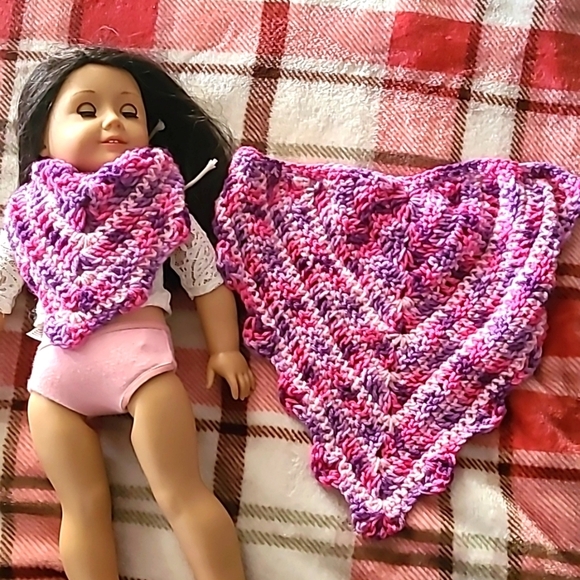 Hand Crafted Other - American Girl and Girls Matching bandana